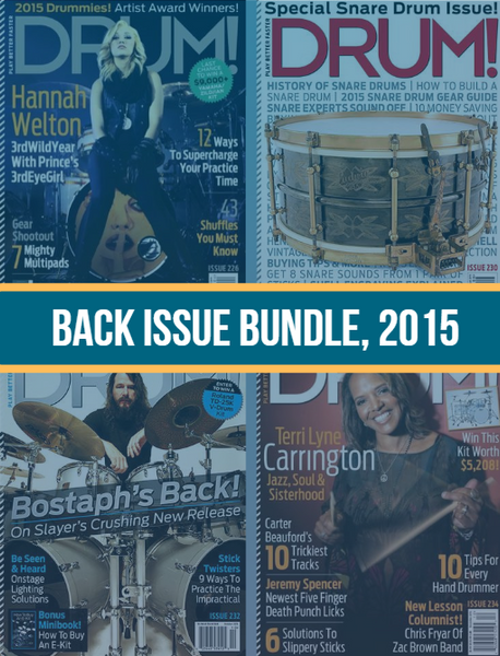 Back Issue Bundle, 2015 – DRUM! Magazine Store